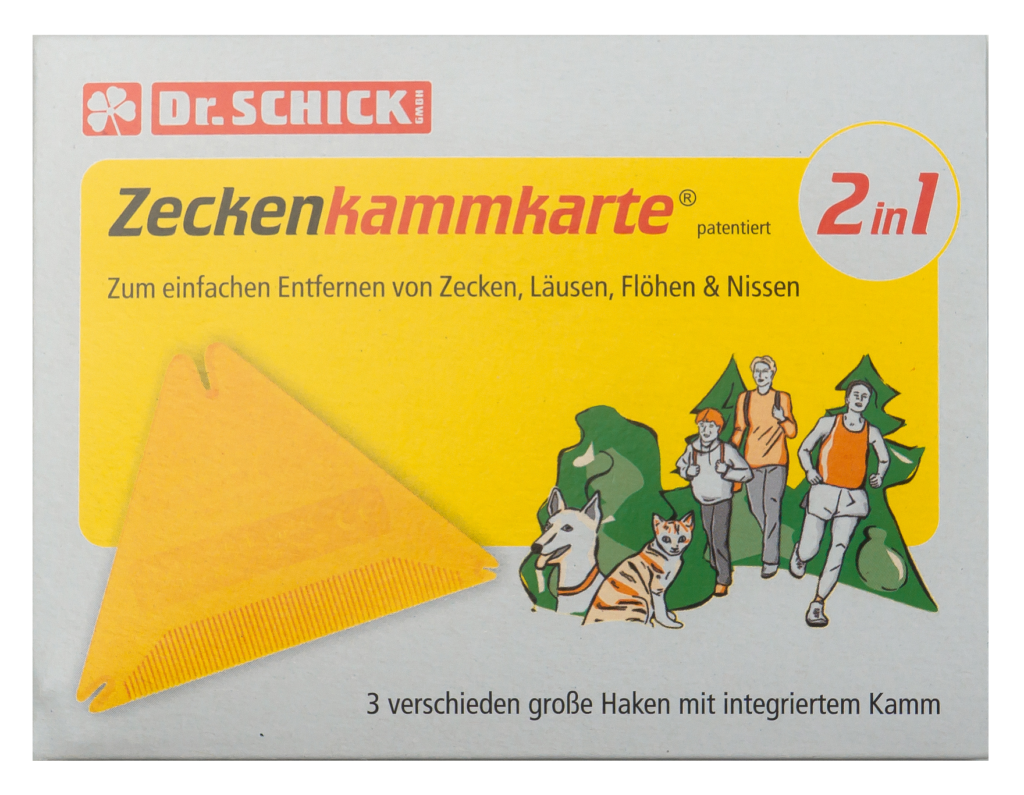 Dr. Schick | Zeckenkammkarte